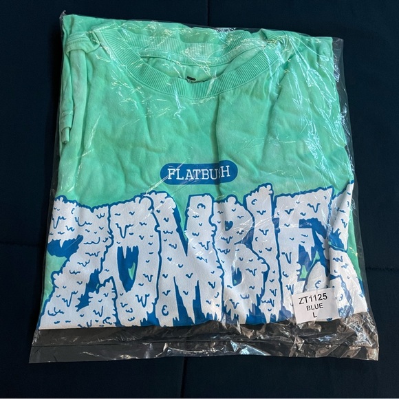Flatbush Zombies “Spearmint Slush” Tee Size Large *Brand New in Bag* - Picture 2 of 7
